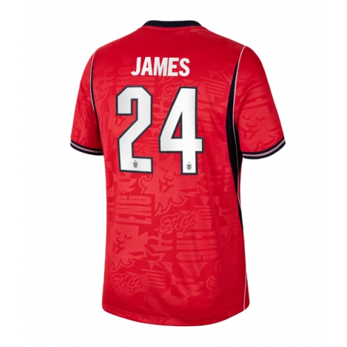 Billige Fotballdrakt England Reece James #24 Replika Bortedrakt VM 2026 Kortermet Billige Fotballdrakt England Reece James #24 Replika Bortedrakt VM 2026 Kortermet